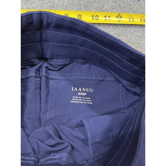 Jaanuu Multi Pockets Scrub Joggers 2XS Petite Cargo High Rise Stretch Nurse - Picture 2 of 13